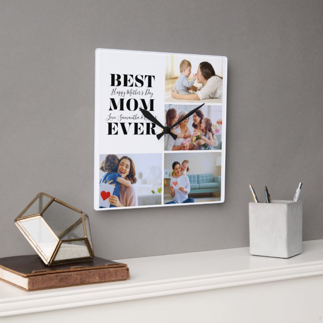 Hermoso reloj de pared de regalo del Día de la Mad (Oficina)