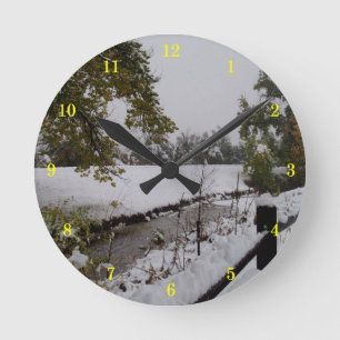 Hermoso Reloj de pared exterior