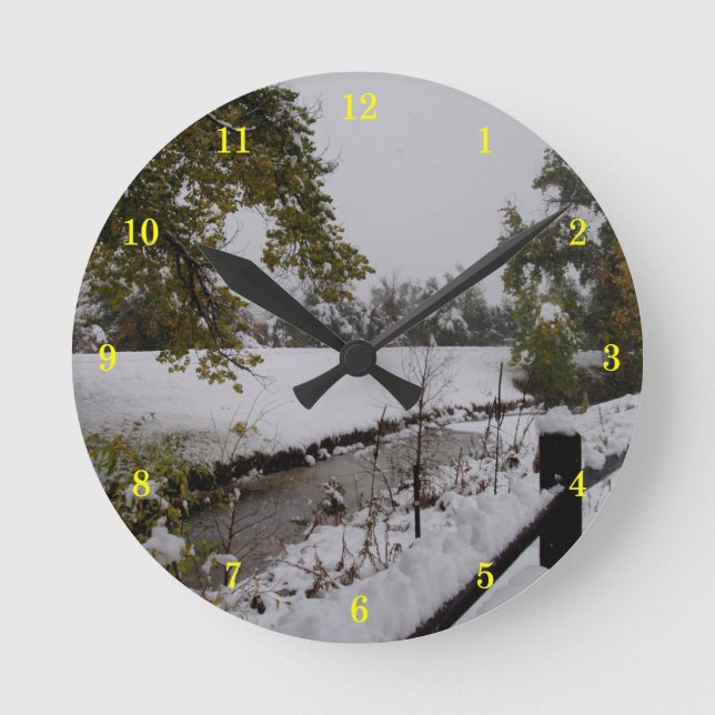 Hermoso Reloj de pared exterior (Anverso)