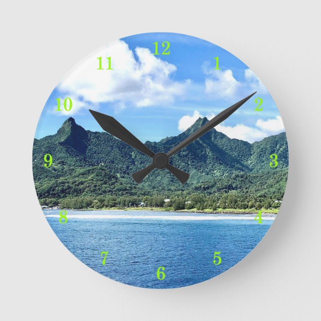 Hermoso Reloj de pared exterior (Anverso)