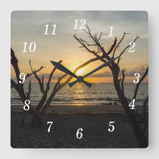Hermoso reloj de pared matutino (Anverso)