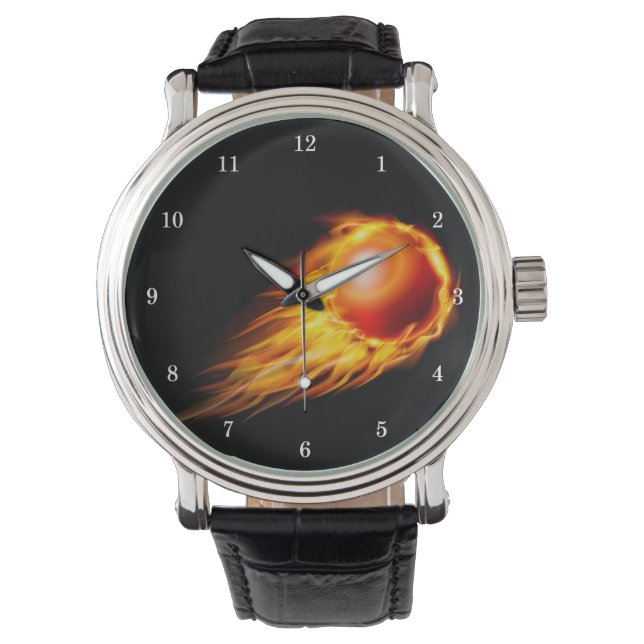 Hermoso reloj de pulsera de bola de fuego (Anverso)