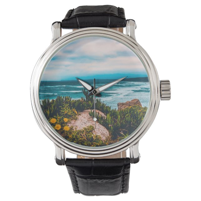 Hermoso reloj de pulsera escénica (Anverso)