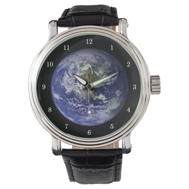 Hermoso reloj de pulsera planetario (Anverso)
