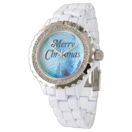Hermoso reloj Diamante de imitación de Navidades b