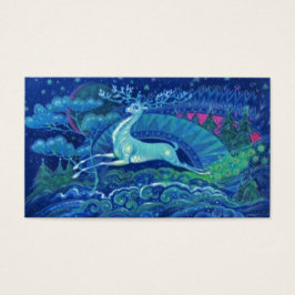 Hermoso reno ruso azul vintage