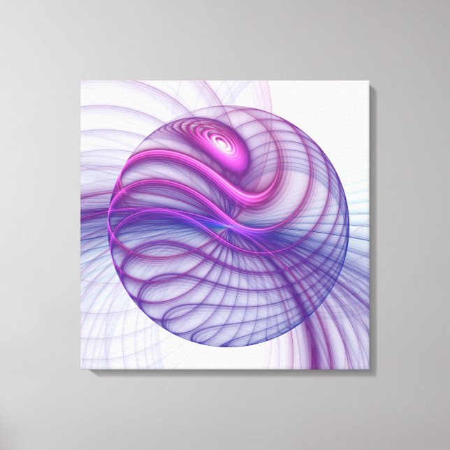 Hermoso Resumen de arte fractal moderno Triptych (Anverso)