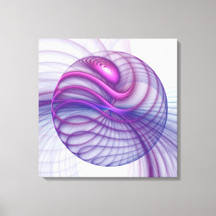 Hermoso Resumen de arte fractal moderno Triptych