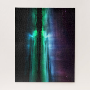 Hermoso rompecabezas Aurora Borealis Jigsaw