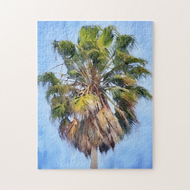 Hermoso rompecabezas de estilo tropical del arte d (Vertical)