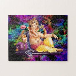 Hermoso rompecabezas de Ganesha