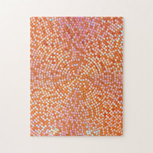 Hermoso rompecabezas mosaico