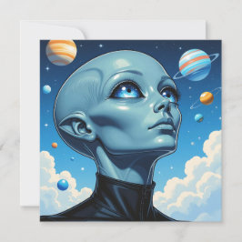 Hermoso ser extraterrestre