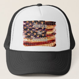 Hermoso sombrero patriótico America-WBK