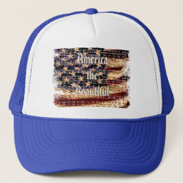 Hermoso sombrero patriótico America-WMB