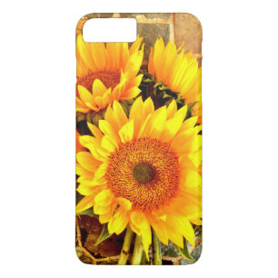 Hermoso Sunflower Bouquet iPhone 7 Plus Funda