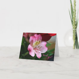 Hermoso Tarjeta de agradecimiento