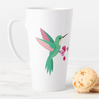 Hermoso tazas de colibrí