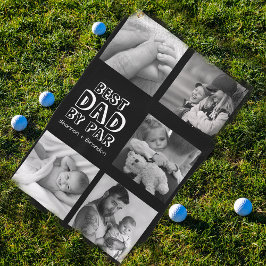 Hermoso Toalla de Golf con Collage de Fotos para e