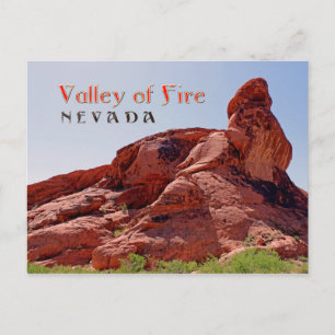 ¡Hermoso Valle de Fuego, NV Tarjeta Postal!