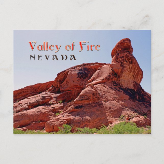 ¡Hermoso Valle de Fuego, NV Tarjeta Postal! (Anverso)