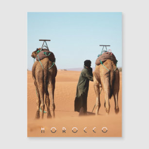 Hermoso viaje en camello por el desierto del Sahar