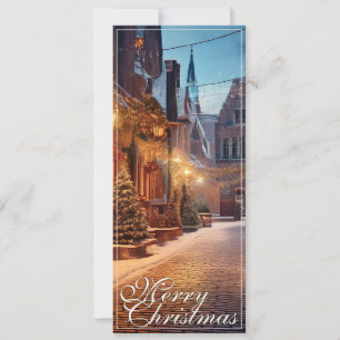 Hermoso y acogedor Navidad Motif en un viejo y soñ