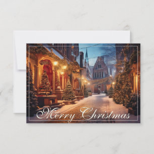 Hermoso y acogedor Navidad Motif en un viejo y soñ