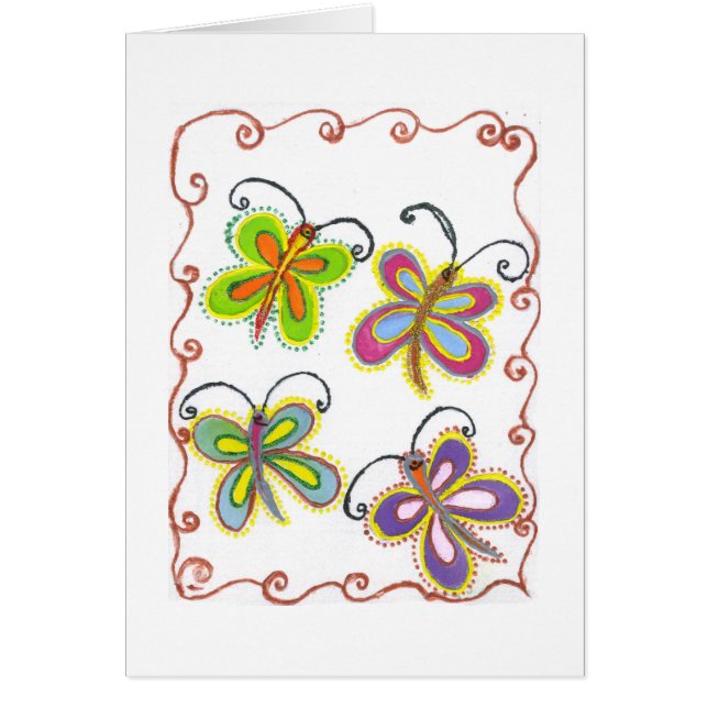 Hermoso y asombroso arte de la mariposa Cuta: rega (Frente)