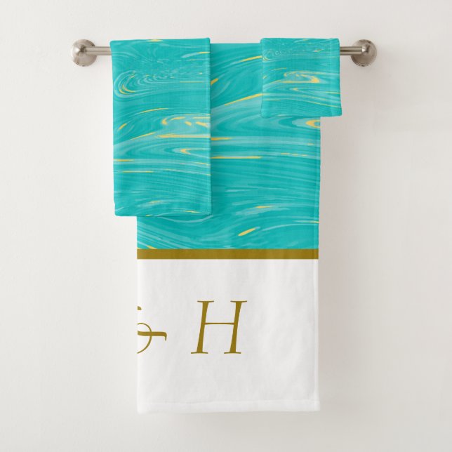 Hermoso y elegante Monogramas Modernos de Mármol A (In situ)