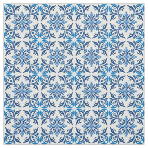 💙 Hermosos Azulejos azules, Tela XS tamaño