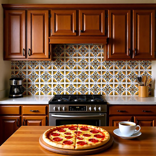 💛 💙 🤍 Hermosos Azulejos azules y amarillos, ( Beautiful blue and yellow Azulejos, Ceramic Tile)