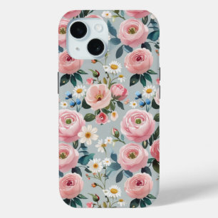 Hermosos Fundas artísticos florales para teléfonos