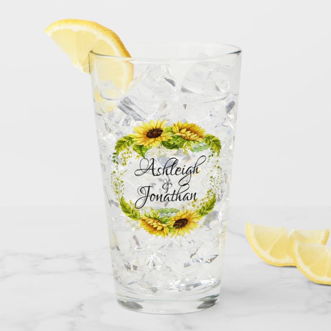 Hermosos Girasoles (Anverso (hielo))