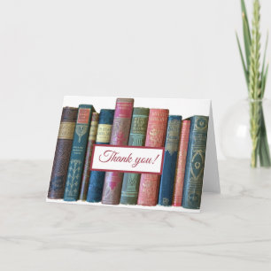 Hermosos libros antiguos, tarjetas de espinas de l