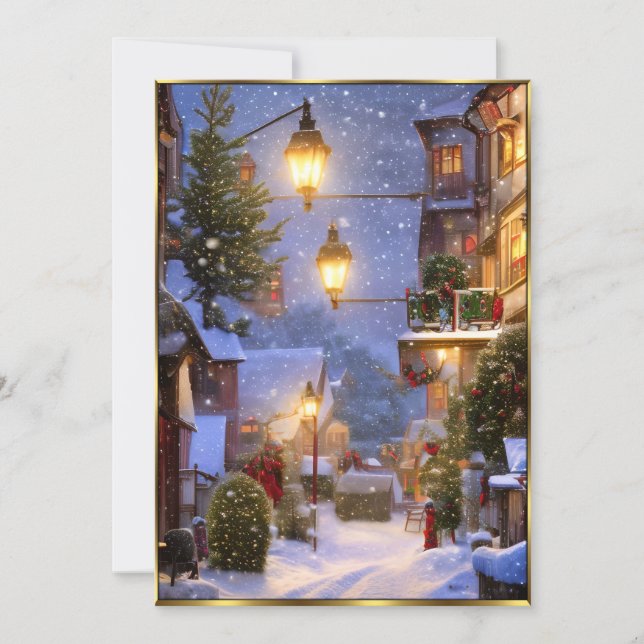 Hermosos Navidades ven 3 invitaciones (Anverso)