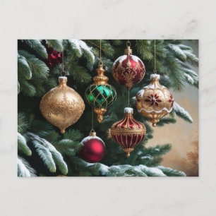 Hermosos Ornamentos Vintage de Navidad