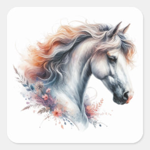 Hermosos Pegatinas de caballos