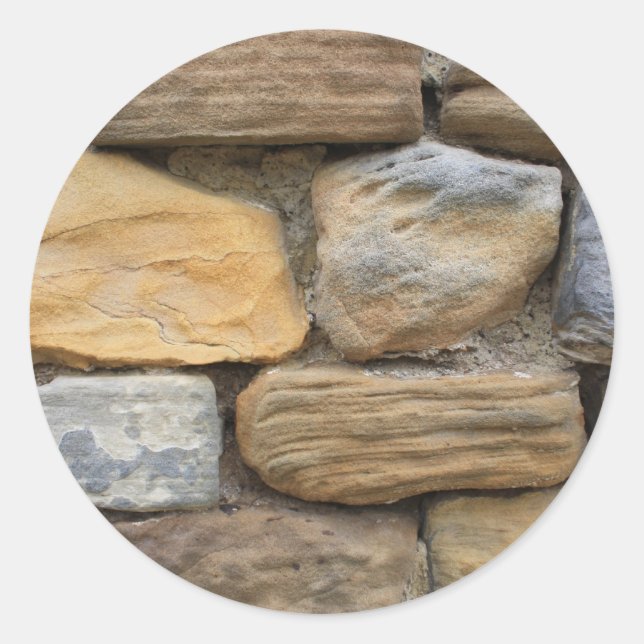 Hermosos Pegatinas de pared de piedra (Anverso)