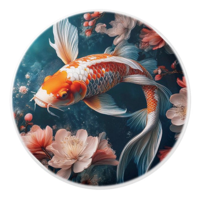 Hermosos Tiradores y Perillas de Estanque de Peces (Anverso)