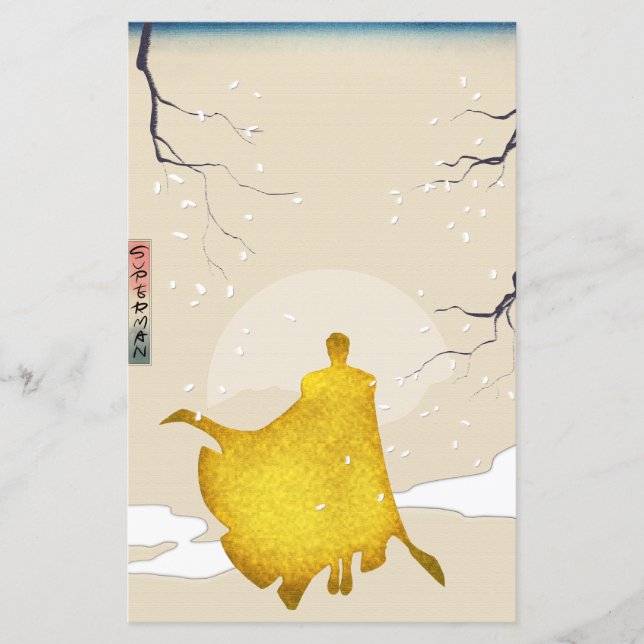 Hero, hoja de papel de arte japonés (Anverso)