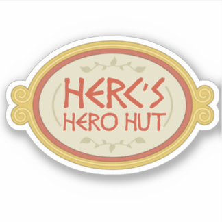 Hero Hut Pegatina de Herc