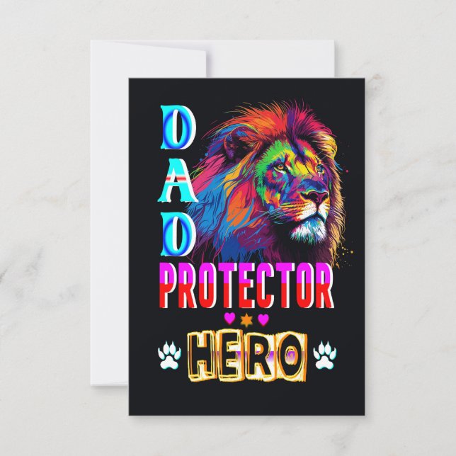 Héroe del protector de papá (Anverso)