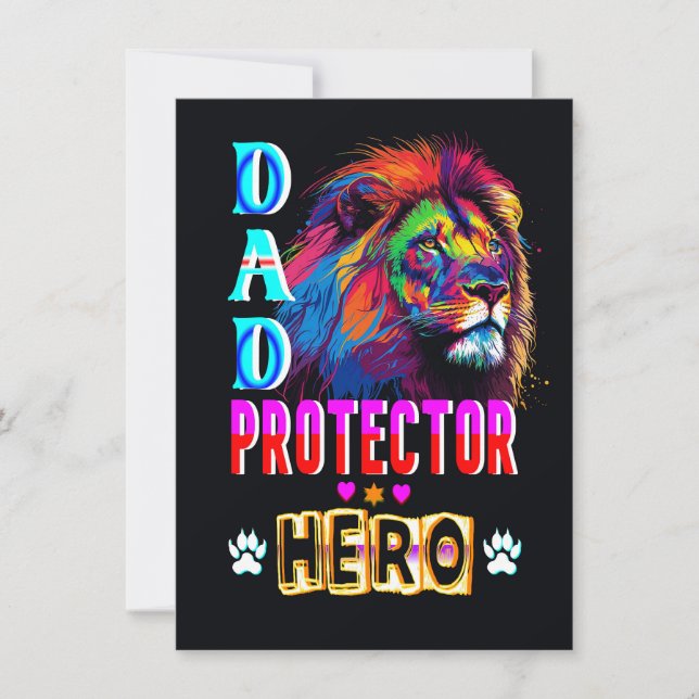 Héroe del protector de papá (Anverso)