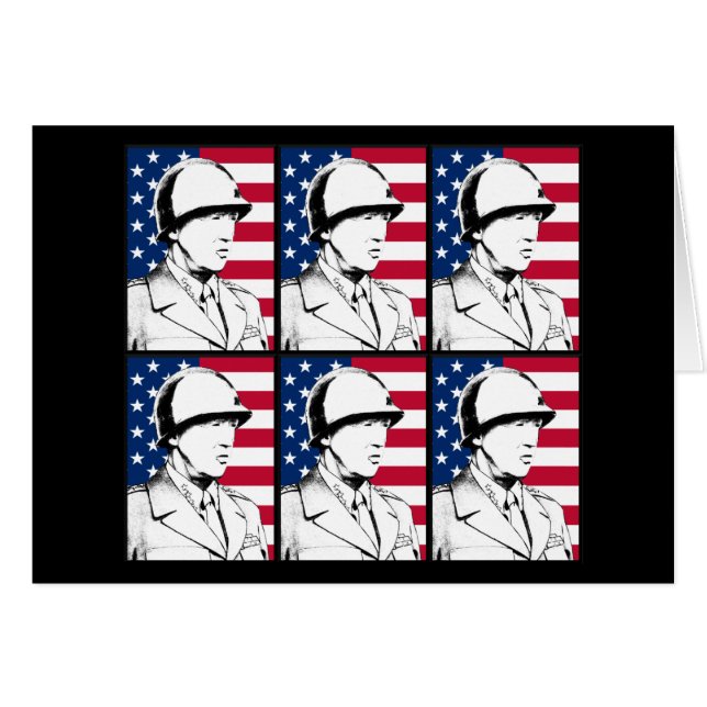 Héroe militar - general Patton (Anverso (Horizontal))
