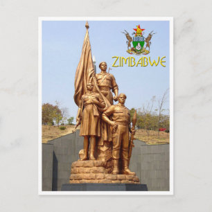 Héroes Acre, Harare - postal de Zimbabue