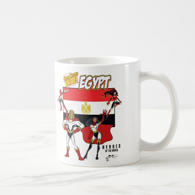 Héroes de la taza de café del mundo - Egipto (Derecha)