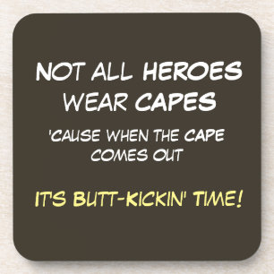 Héroes sin capa: Posavasos de plástico duro