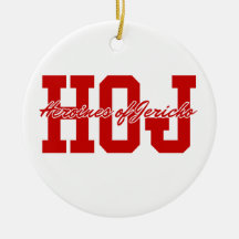 Heroínas de Jericó (HOJ) Ornamento cerámico