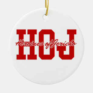 Heroínas de Jericó (HOJ) Ornamento cerámico